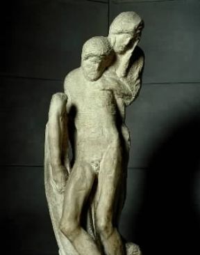 PietÃ . PietÃ  Rondanini di Michelangelo (Milano, Museo del Castello Sforzesco).De Agostini Picture Library/M. Carrieri